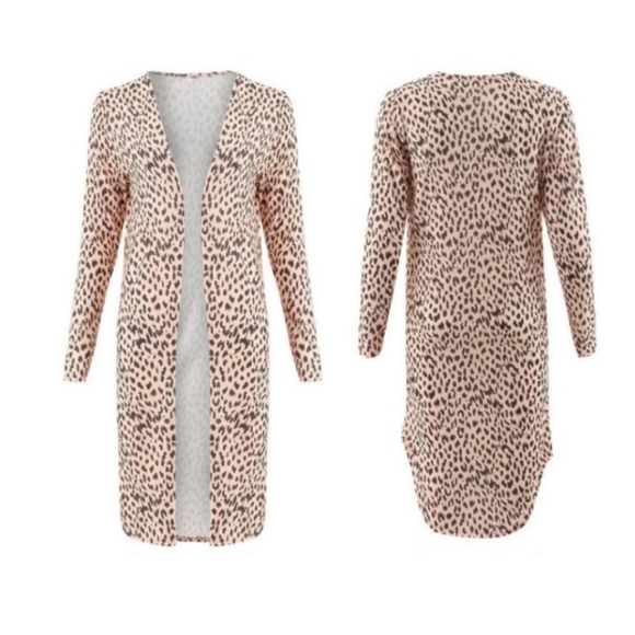 🐆Animal🐆  Print Cardigan - Picture 7 of 8
